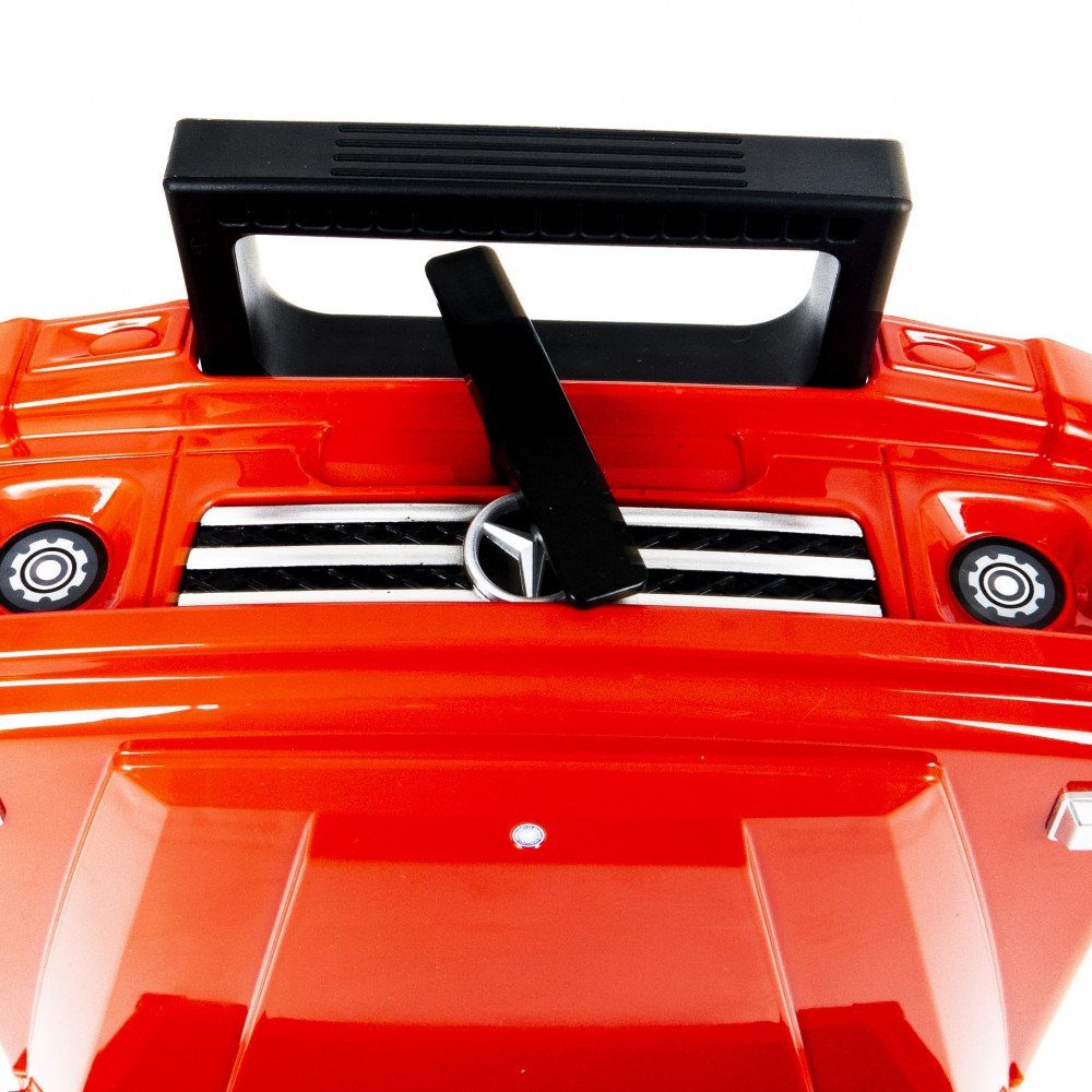 Детски куфар ENZO NORI модел ROAD полипропилен червен